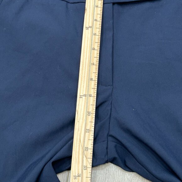 Djerf Avenue Navy UR AN ANGEL Wide Leg High Waist Tailored Dress Pants Size S - Picture 5 of 12